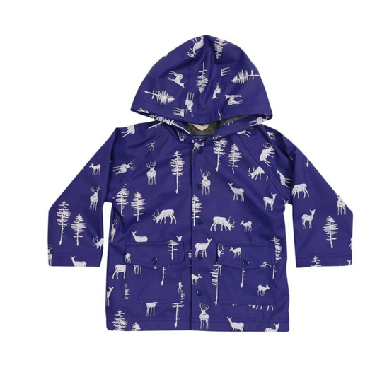 KORANGO - Little Stag Raincoat | Navy