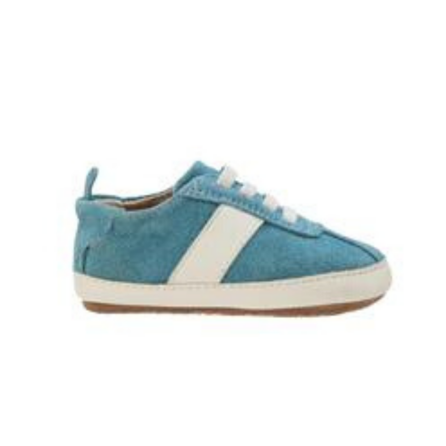 OLD SOLES - Vintage Bambini | Blue Sky / Suede / White