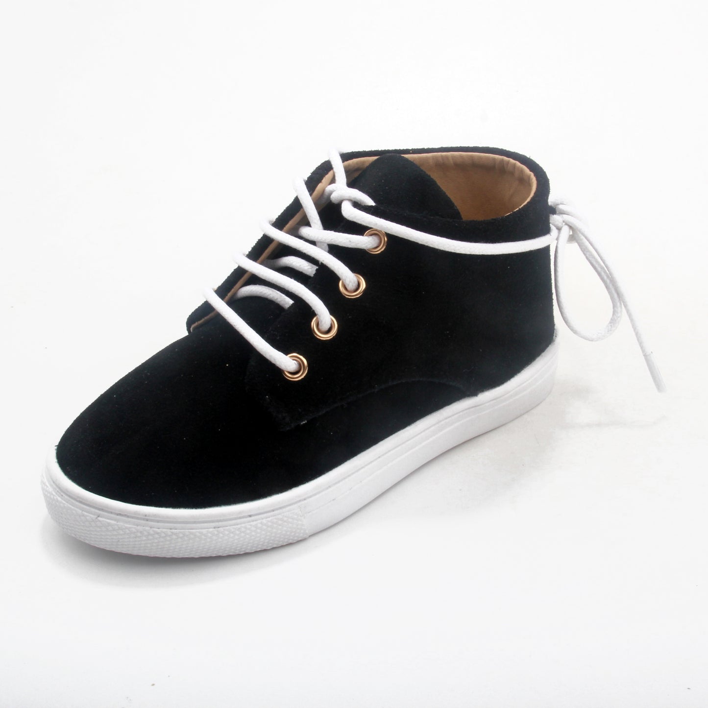 WILD CHASE - Black | Gelato Suede Leather Sneaker