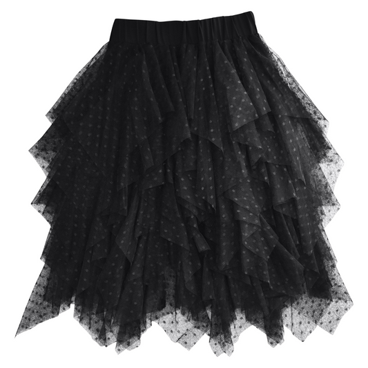 DUKE OF LONDON - Layered Tulle Skirt | Black