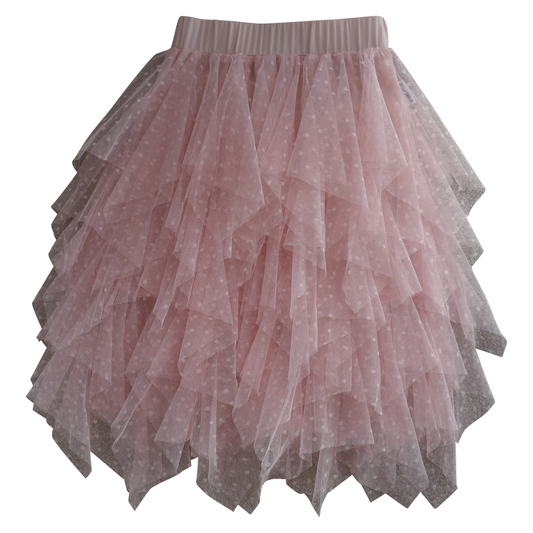 DUKE OF LONDON - Layered Tulle Skirt | Blush