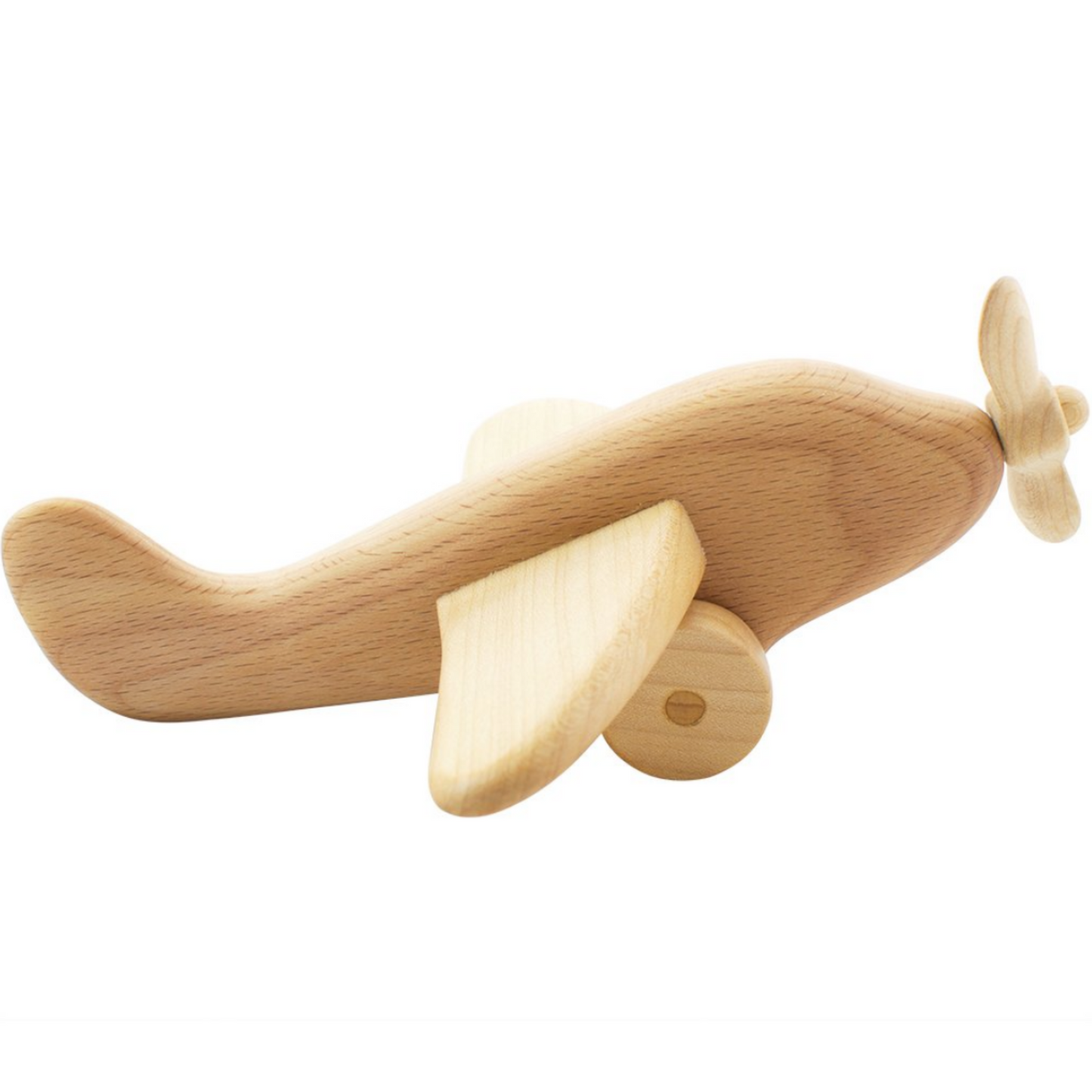 Happy Go Ducky - Wooden Toy Plane | Marcel