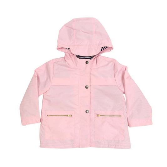 KORANGO - Rainwear cotton lined coat | Pink