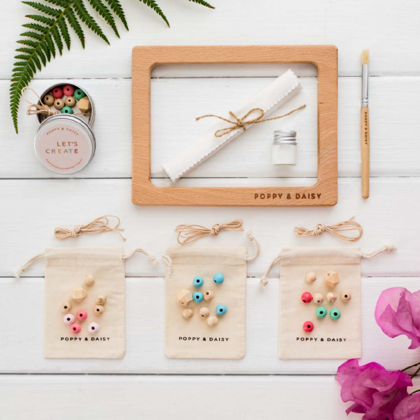 POPPY & DAISY - Let's Create Friendship Necklace Kit