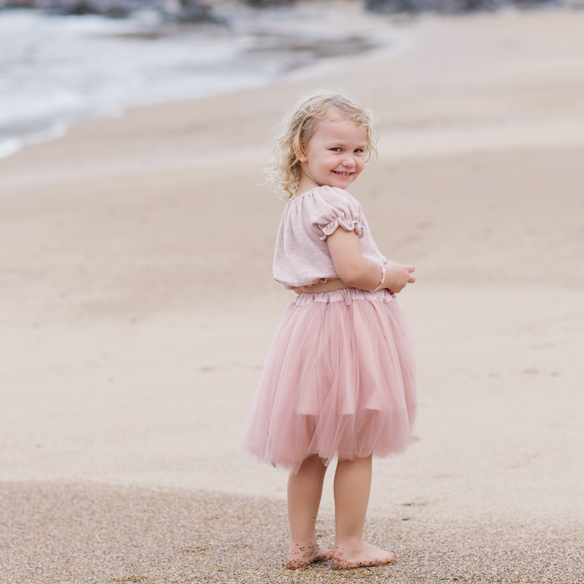 DUKES DUCHESSES APPAREL Musk Pink Tulle Skirt 2