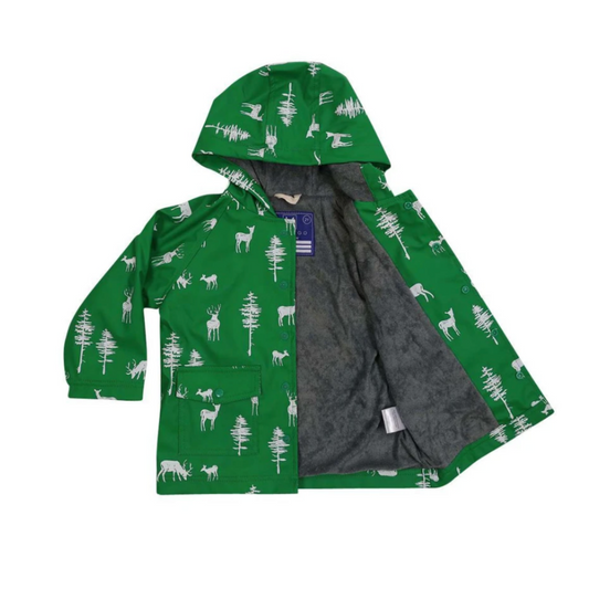 KORANGO - Little Stag Raincoat | Green