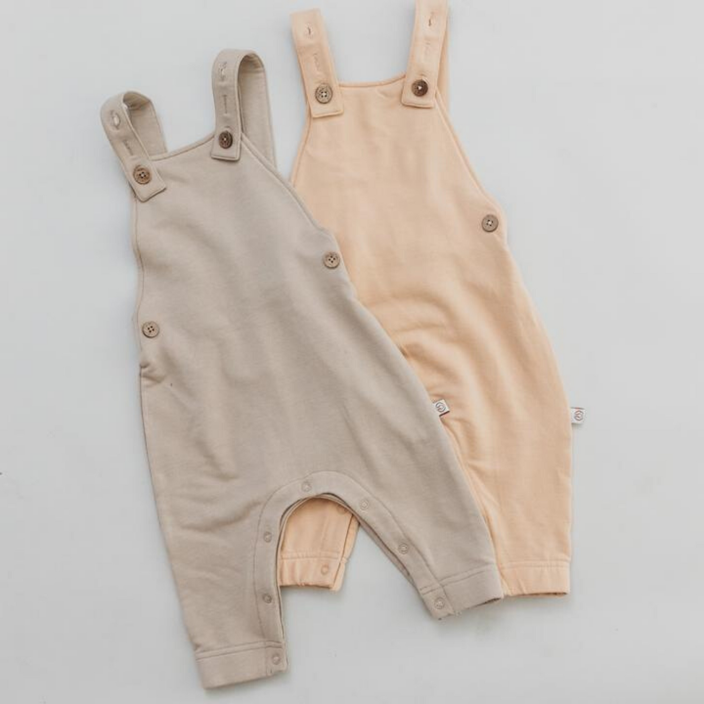 HALO & HORNS - Scout Overalls Bamboo French Terry | Fawn