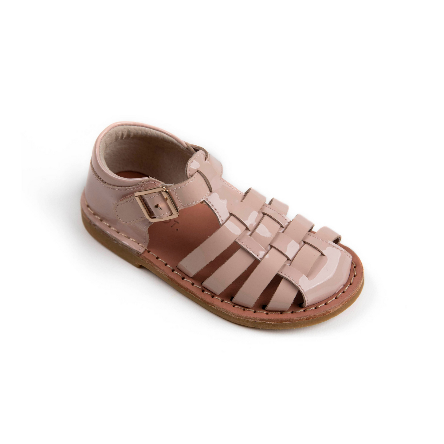 TIKITOT - Roma Kids Sandal | Patent Dusty Pink