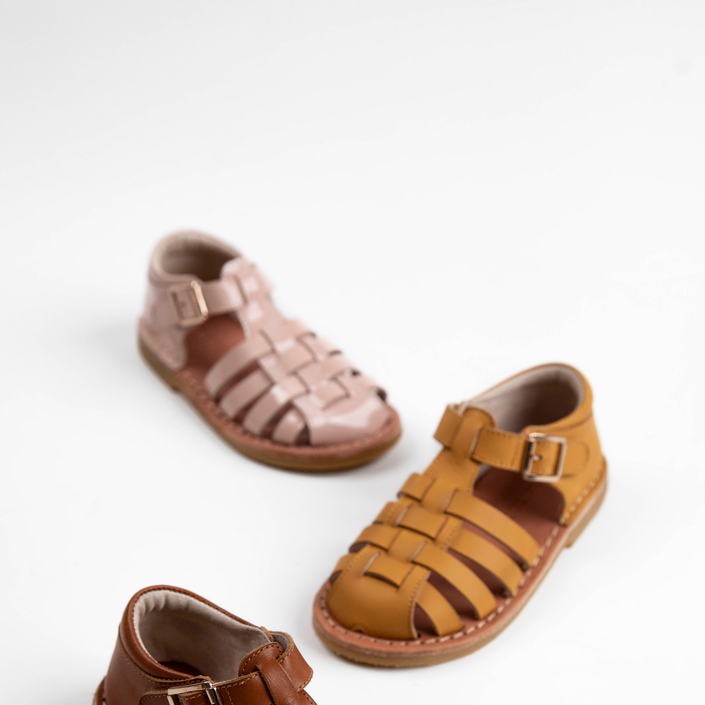 TIKITOT - Roma Kids Sandal | Patent Dusty Pink