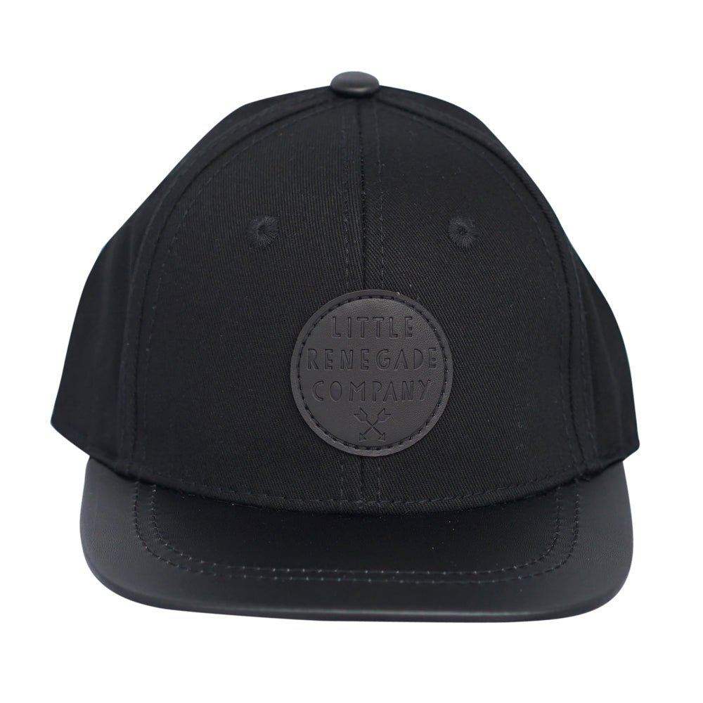 LITTLE RENEGADE COMPANY - Black on Black Cap