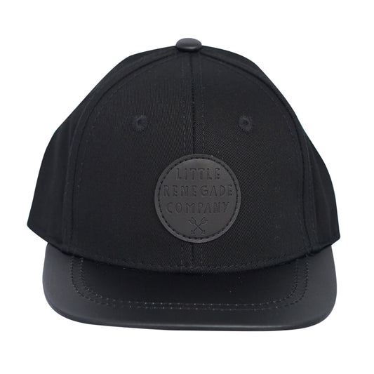 LITTLE RENEGADE COMPANY - Black on Black Cap