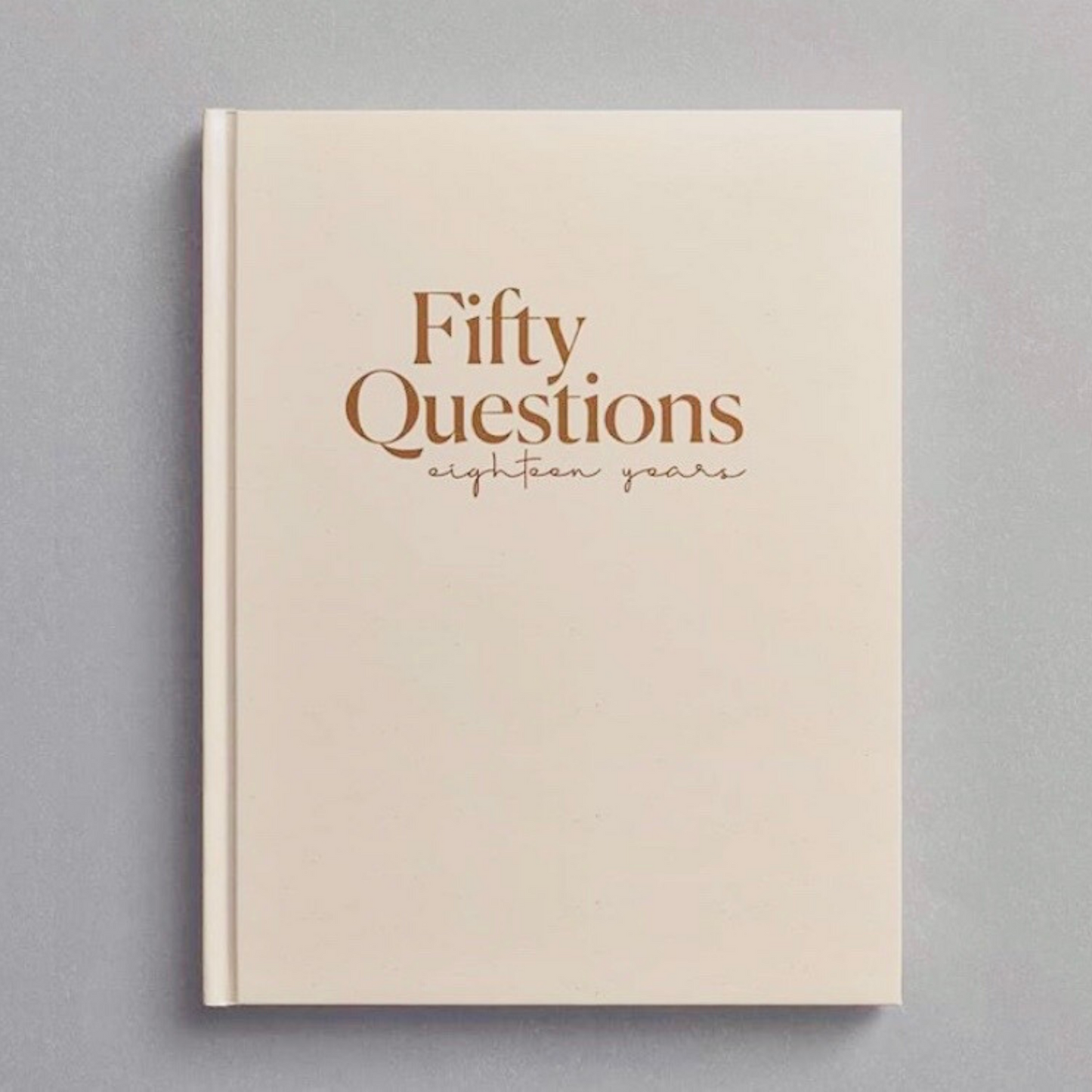 TINY LITTLE DREAMER - Fifty Questions Eighteen Years Book