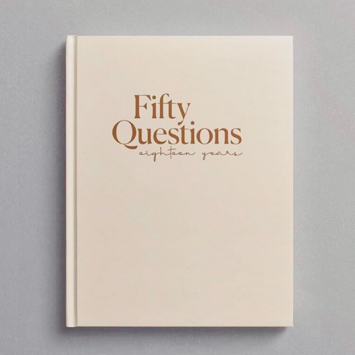 TINY LITTLE DREAMER - Fifty Questions Eighteen Years Book – FOUND by Flynn