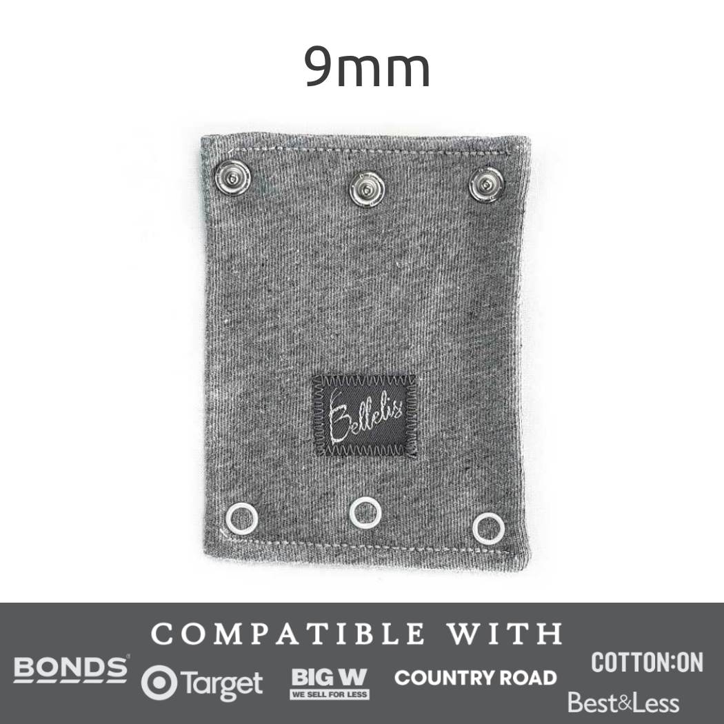 BELLELIS - 9mm Buttons Snap & Extend Bodysuit Extender