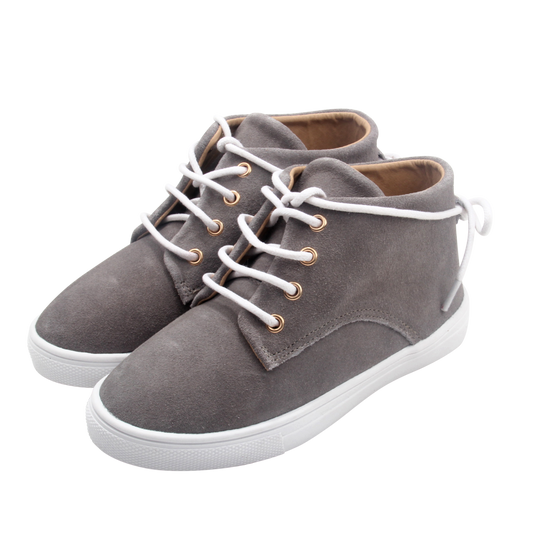 WILD CHASE - Grey | Gelato Suede Leather Sneaker
