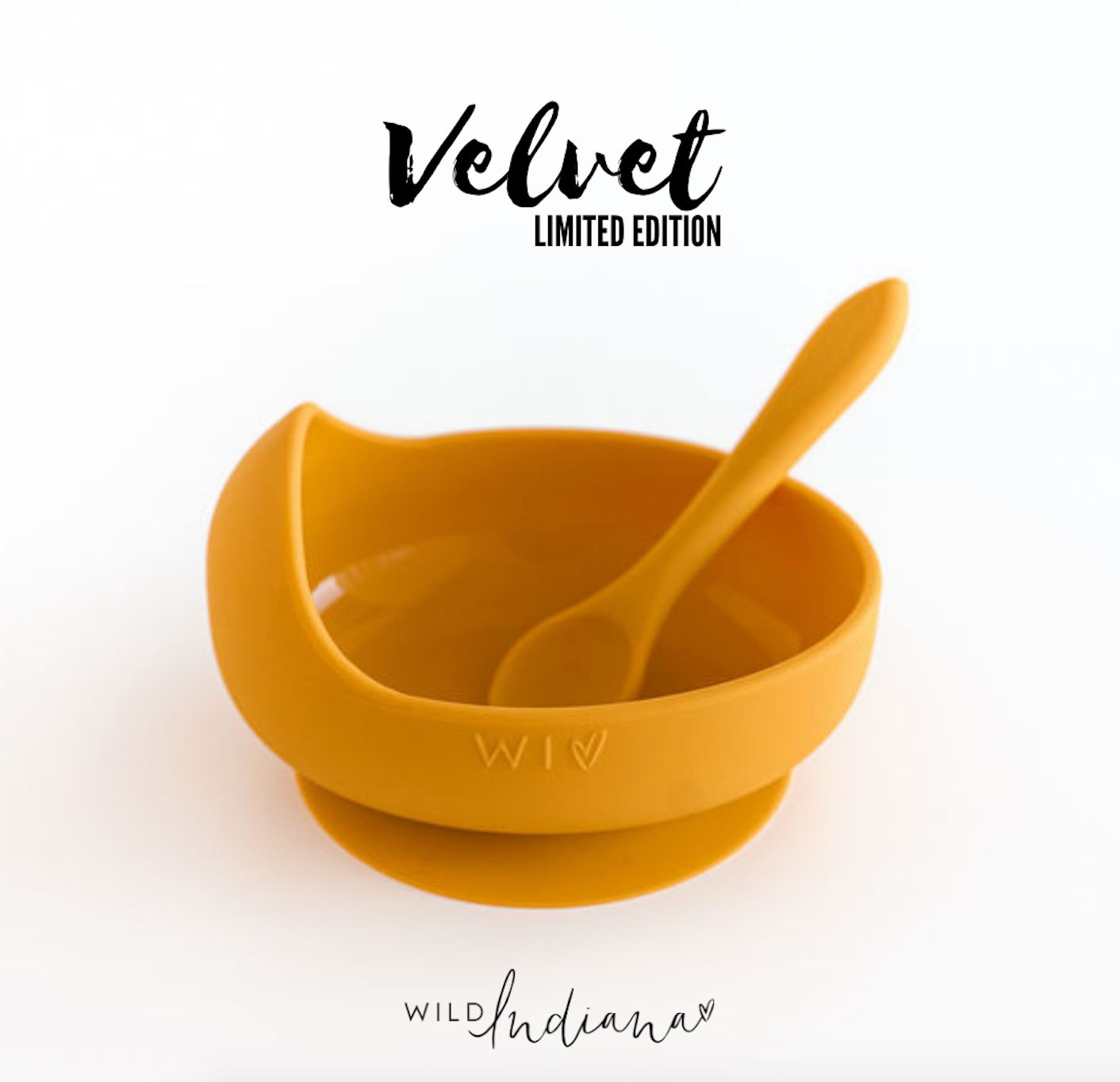 WILD INDIANA - Winter LIMITED EDITION Silicone Bowl Set | Marigold