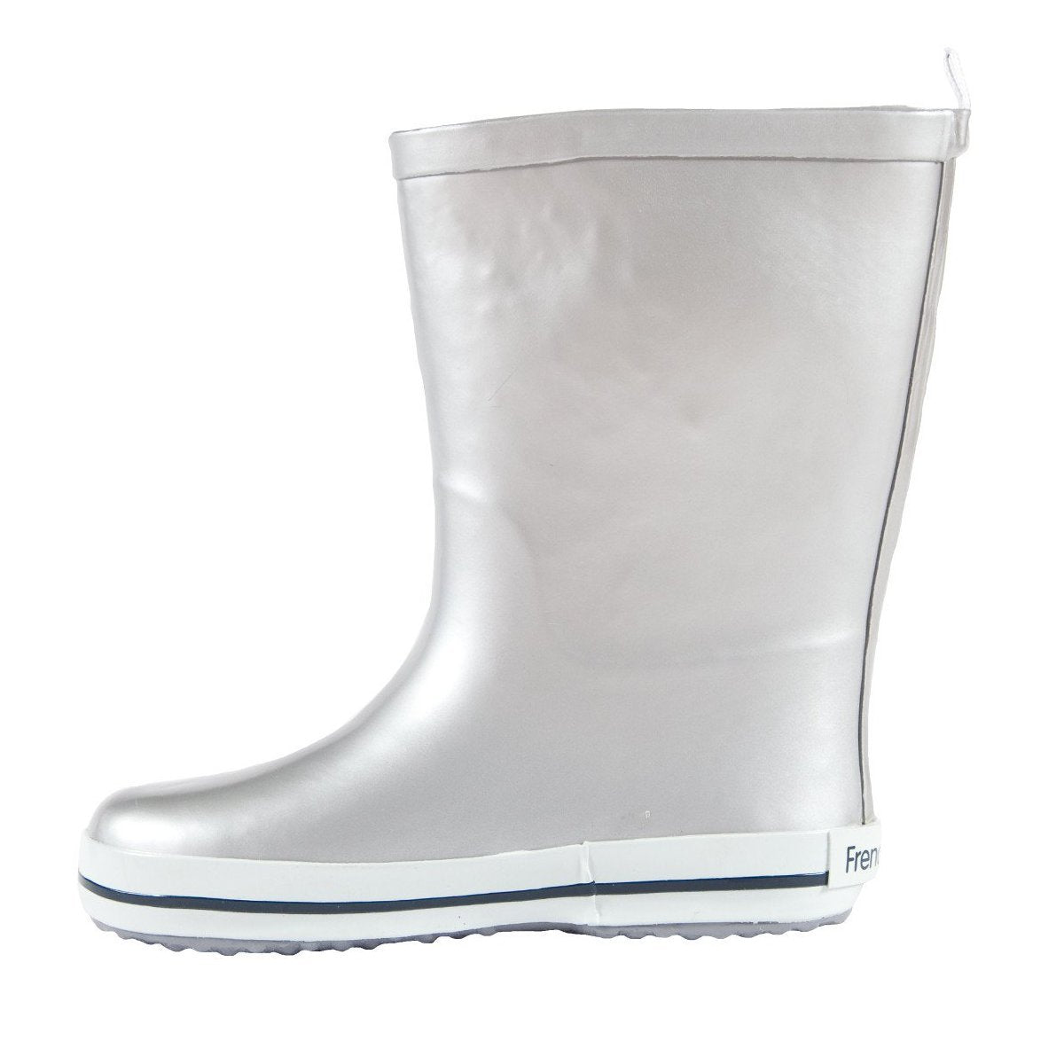 FRENCH SODA - Kids Rubber Gumboot | Silver