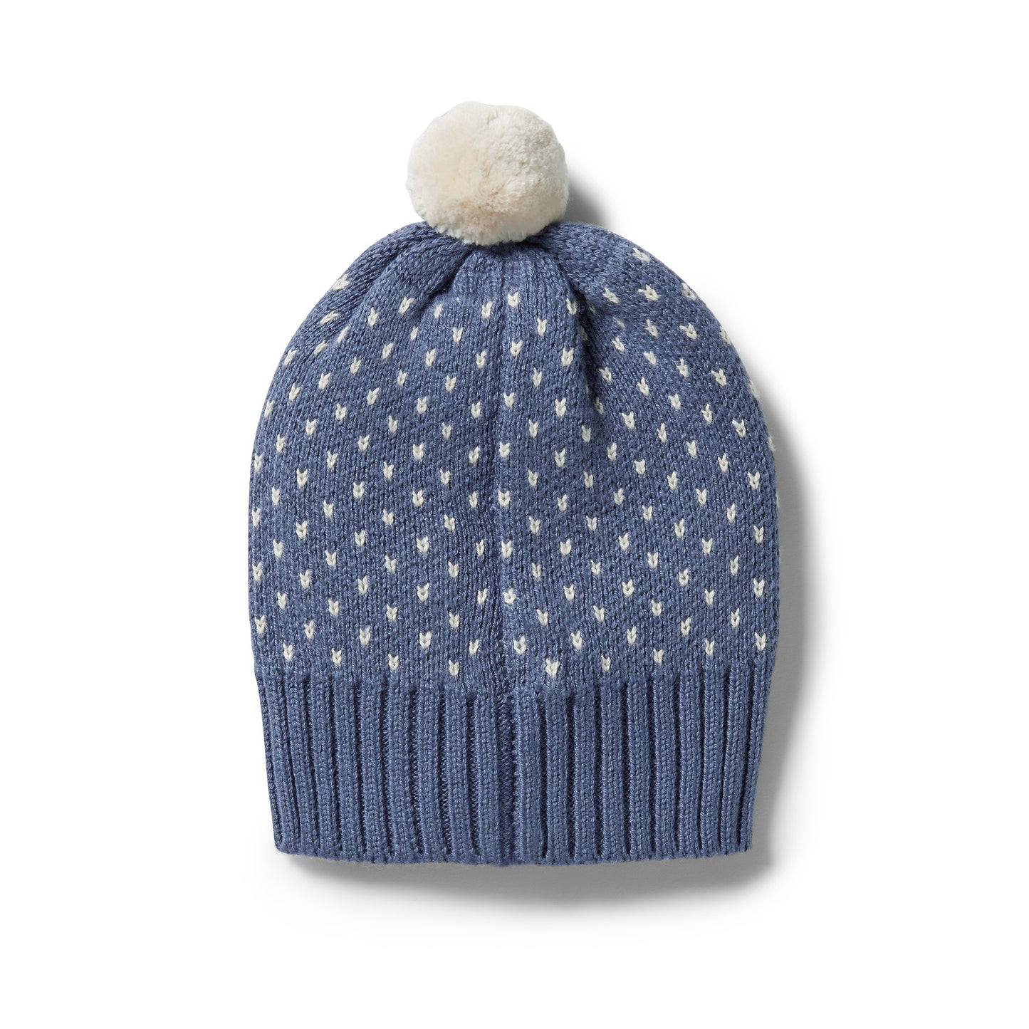 WILSON & FRENCHY - Knitted Fleck Hat | Blue Depths