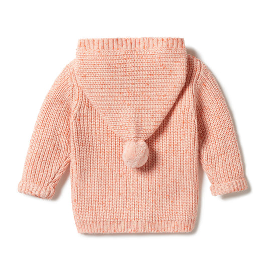 WILSON & FRENCHY - Knitted Jacket | Silver Peony Fleck