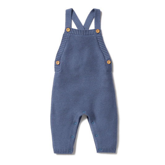 WILSON & FRENCHY - Knitted Overall | Blue Depths
