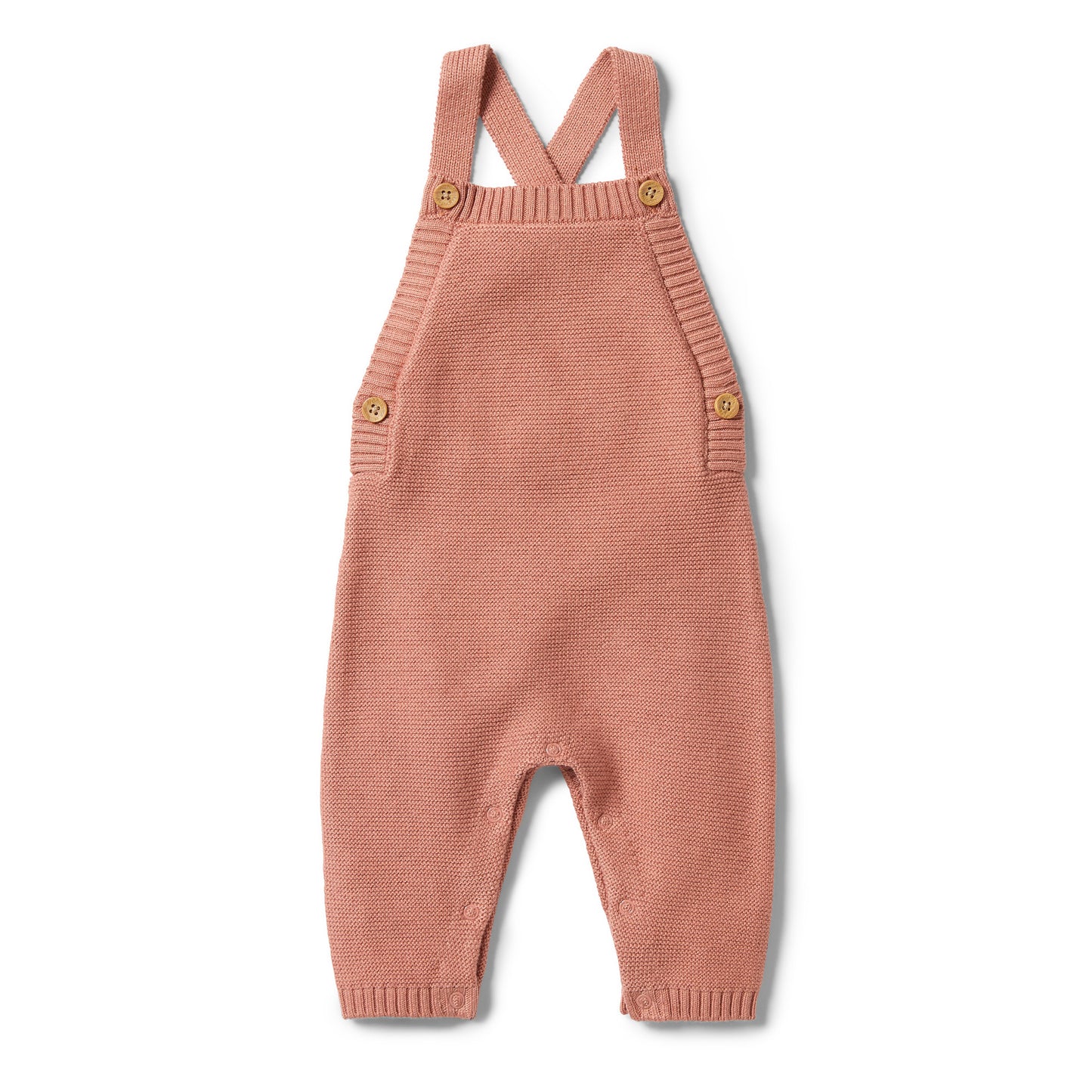 WILSON & FRENCHY - Knitted Overall | Cream Tan