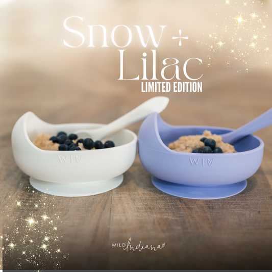 WILD INDIANA - LIMITED EDITION Silicone Bowl Set | LILAC