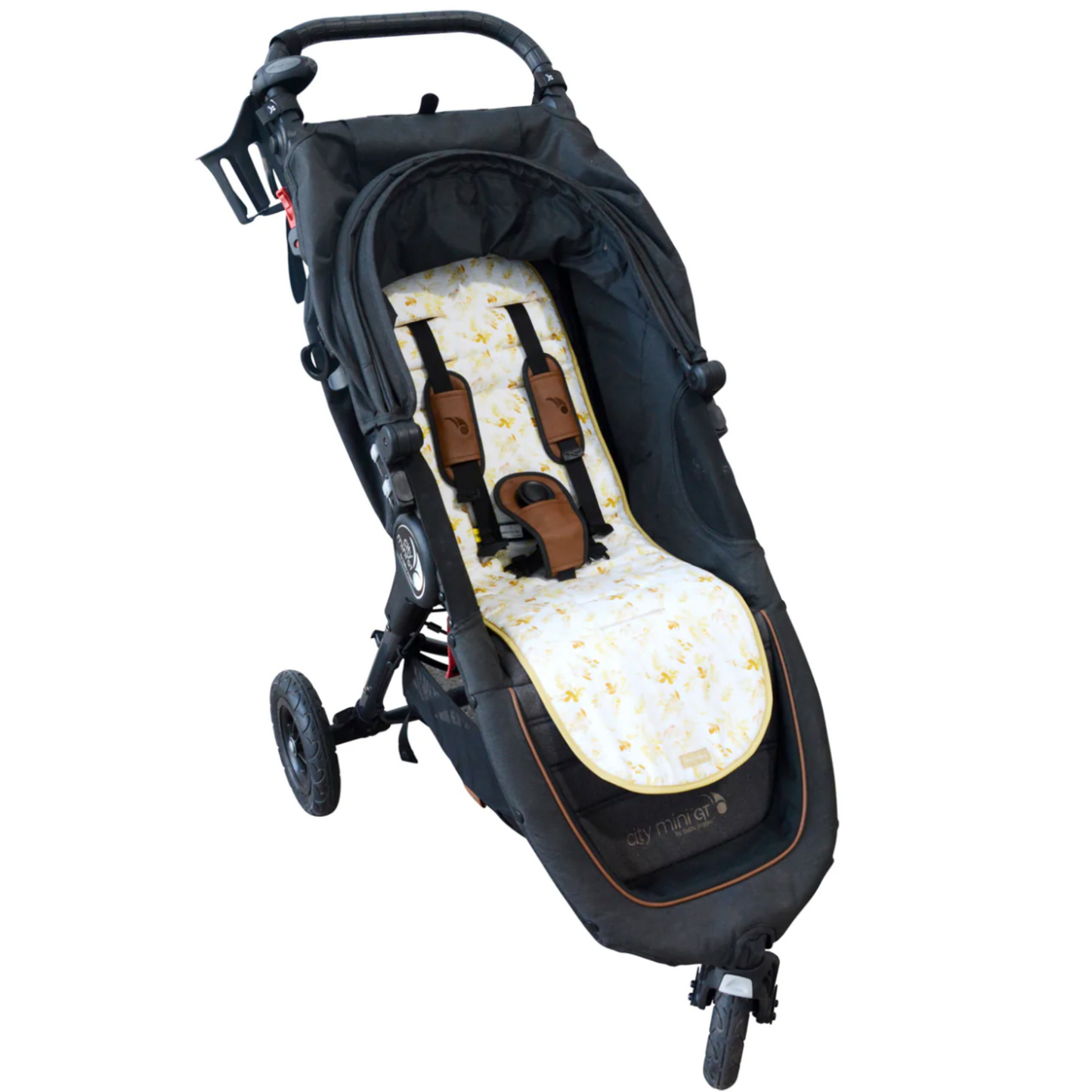 THE SOMEWHERE CO. - Luxe Pram Liner | Mustard Floral